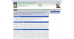 Desktop Screenshot of gregormendelgesellschaft.at